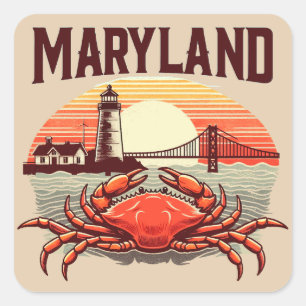 Adesivo Quadrado Maryland