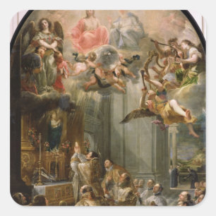 Adesivo Quadrado Massa para a ordem de Trinitarians, 1666