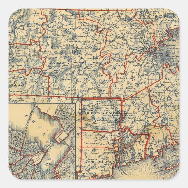 Adesivo Quadrado Massa, RI (Frente)