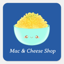 Adesivo Quadrado Massas E Queijos