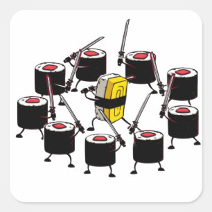 Adesivo Quadrado MATAR de Cultura de Pop FM Maki