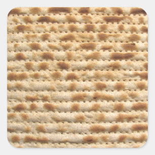 Adesivo Quadrado Matzah Biscuit