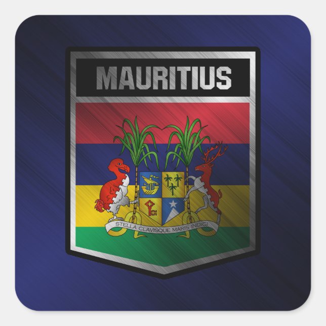 Adesivo Quadrado Maurícia (Frente)
