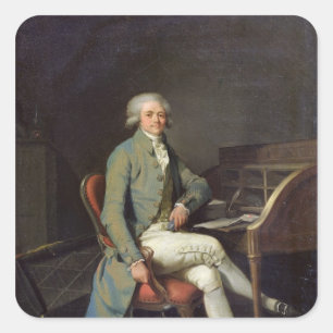 Adesivo Quadrado Maximiliano de Robespierre