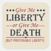 Me dê liberdade ou morte 4 de julho