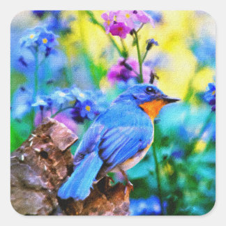 Adesivo Quadrado Meadow Melody