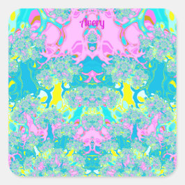 ADESIVO QUADRADO MÉDIA ~ PERFECÇÃO DE PASTEL ~