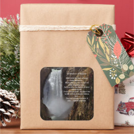 Adesivo Quadrado Medida de sucesso inspiracional