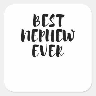 Adesivo Quadrado Melhor sobrinho