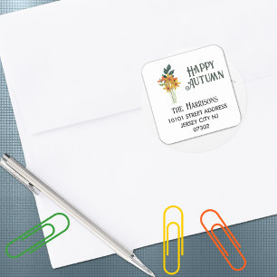 Adesivo Quadrado Melhor Valor, Flores Enchidas Endereço de Devoluçã