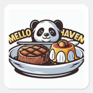 Adesivo Quadrado Mello Haven Sticker
