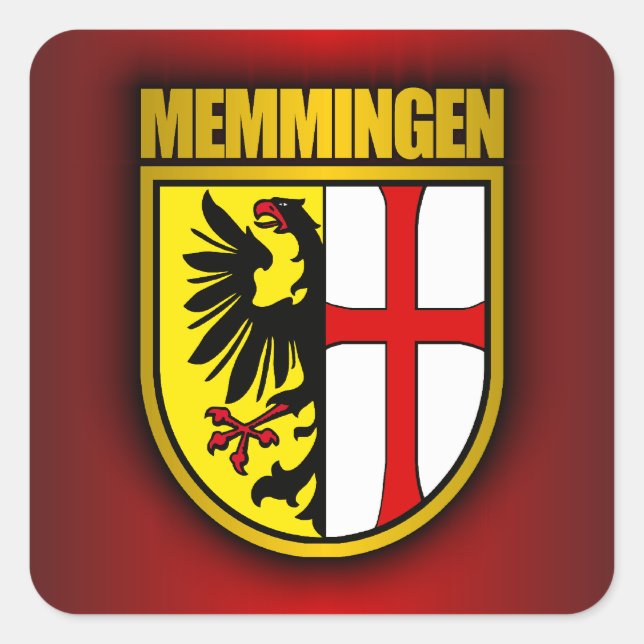 Adesivo Quadrado Memmingen (Frente)