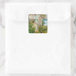 Adesivo Quadrado Meninas gregas na costa