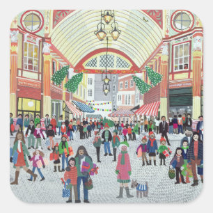 Adesivo Quadrado Mercado Londres de Leadenhall