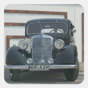 Adesivo Quadrado Mercedes antiga