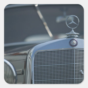Adesivo Quadrado mercedes antigo 4