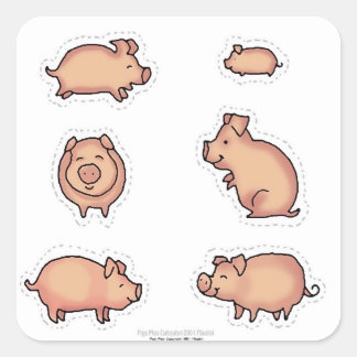 Adesivo Quadrado Merchandise FSudolArt