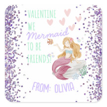 MERMAID Personalizado do Dia de os namorados de sa