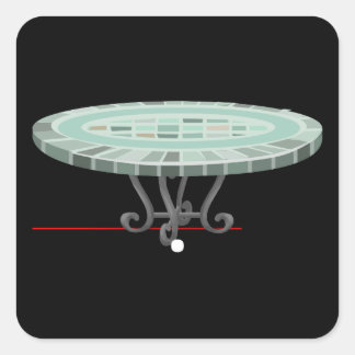 Adesivo Quadrado Mesa de mosaicos de mosaicos para mesas