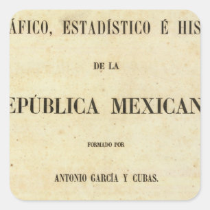 Adesivo Quadrado México 7