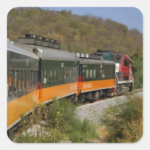 Adesivo Quadrado México, Chihuahua, Copper Canyon. Exibições de