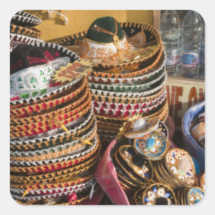 Adesivo Quadrado México, Cozumel. Souvenirs em Isla de Cozumel