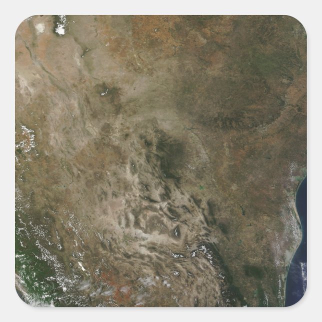 Adesivo Quadrado México e sudoeste dos Estados Unidos (Frente)