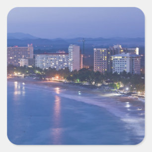 Adesivo Quadrado México, Guerrero, Ixtapa. Hotéis Ixtapa