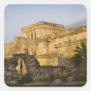 Adesivo Quadrado México, Quintana Roo, Península de Yucatán,