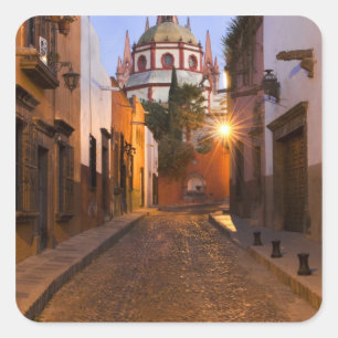 Adesivo Quadrado México, San Miguel de Allende. Madrugada