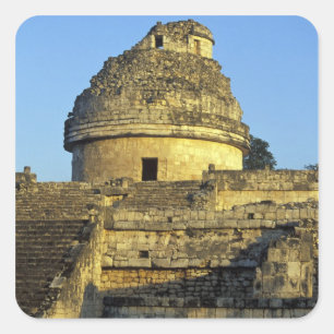 Adesivo Quadrado México, Yucatan. Caracol: astronômica