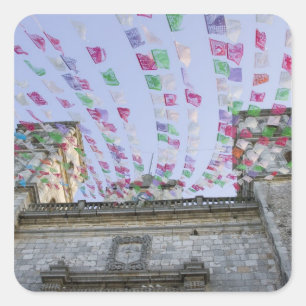 Adesivo Quadrado México, Yucatán, Valladolid, La Parroquia de San