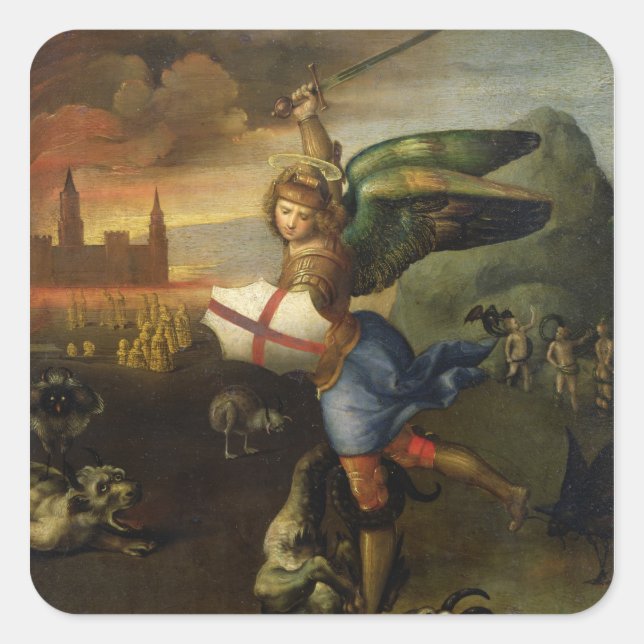 Adesivo Quadrado Michael, c.1503-05 (Frente)