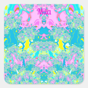 ADESIVO QUADRADO MILA ~ PASTEL PERFECTION ~