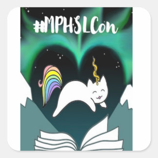 Adesivo Quadrado Milho De Catilha Da HLABC