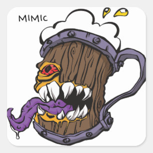 Adesivo Quadrado Mimic
