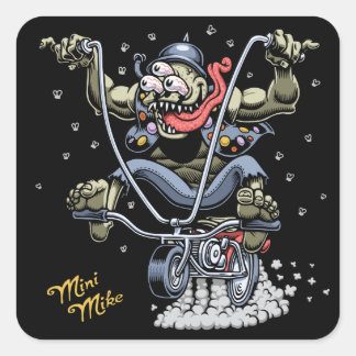 Adesivo Quadrado Mini Mike