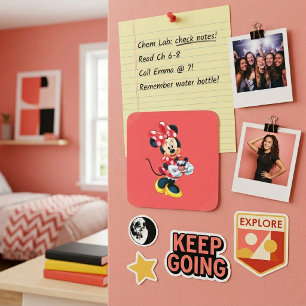 Adesivo Quadrado Minnie