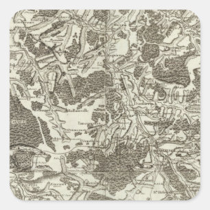 Adesivo Quadrado Mirecourt, Epinal