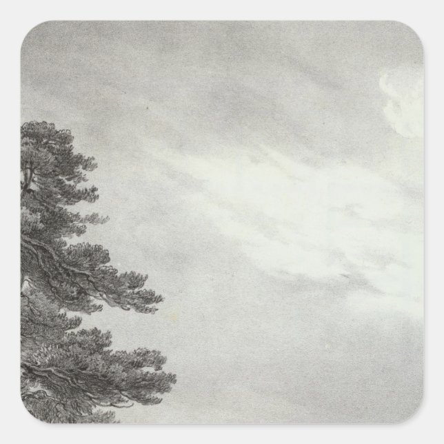 Adesivo Quadrado Missão da Califórnia (Frente)