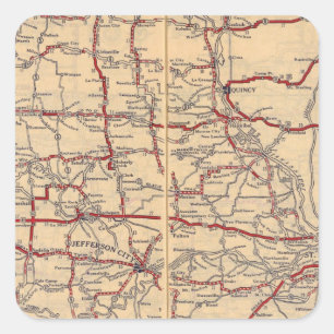 Adesivo Quadrado Missouri 11