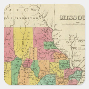 Adesivo Quadrado Missouri 5