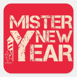 ADESIVO QUADRADO MISTER ANO NOVO