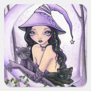 Adesivo Quadrado * Mistura de reflexões* Sticker