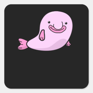 Adesivo Quadrado Miúdas-dotadas de marisco submarino Meninos