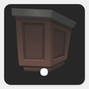 Adesivo Quadrado Mobiliário polido roomdeco madeira podium