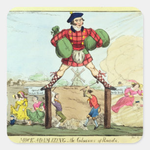 Adesivo Quadrado Mock-Adam-izing: o Colósso das Estradas