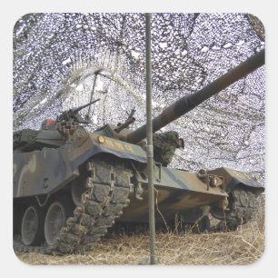 Adesivo Quadrado Mock agressores da República da Coreia 2