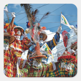 Adesivo Quadrado Mocko Jumbies USVI