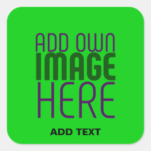 ADESIVO QUADRADO MODELO DE TEXTO DE IMAGEM DE VERDE LIMÃO EDITÁVEL